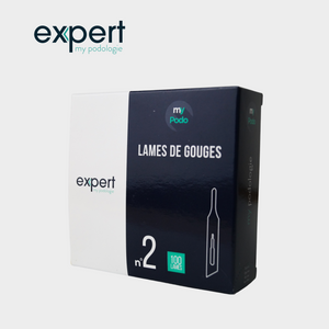 100 Lames de gouges stériles - Expert by My Podologie