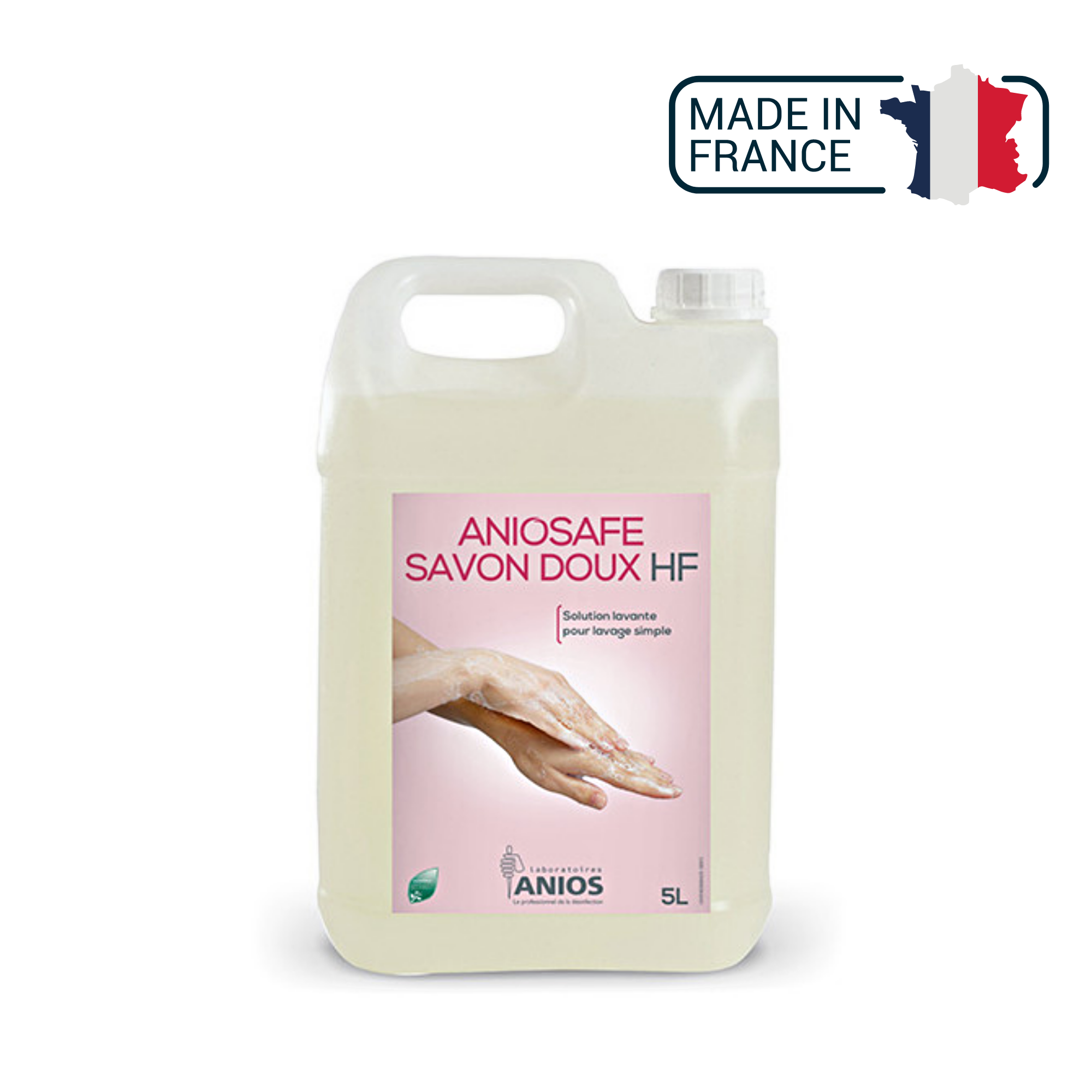 Aniosafe Savon doux Haute fréquence - Différents formats - Anios // Destockage