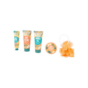 Coffret cadeau beauté Sensational - 5 pièces - orange/vanille