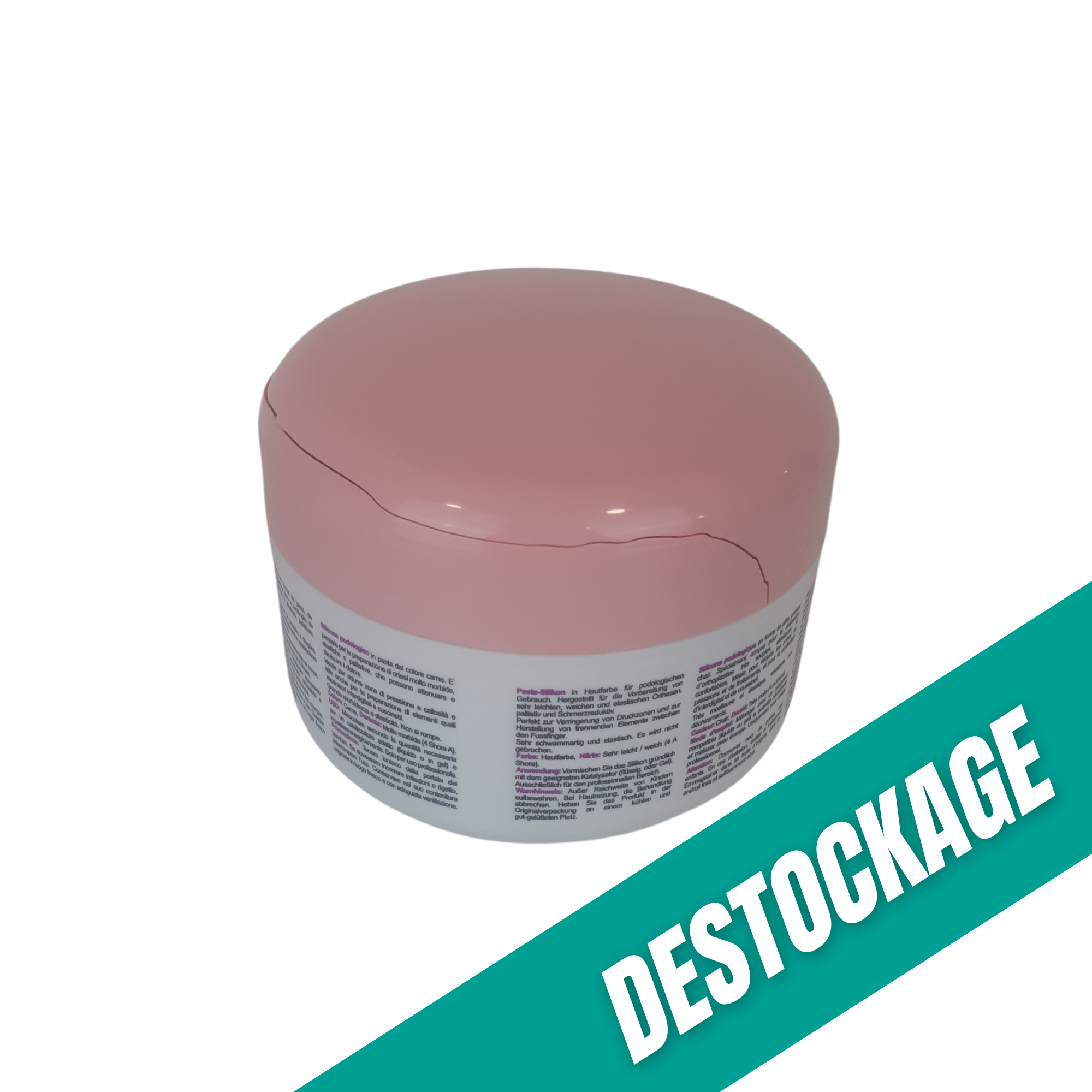 Silicone orthoplastie - Dureté très souple - Shore A 2-4 - Blanda Blanda - 500G // Destockage