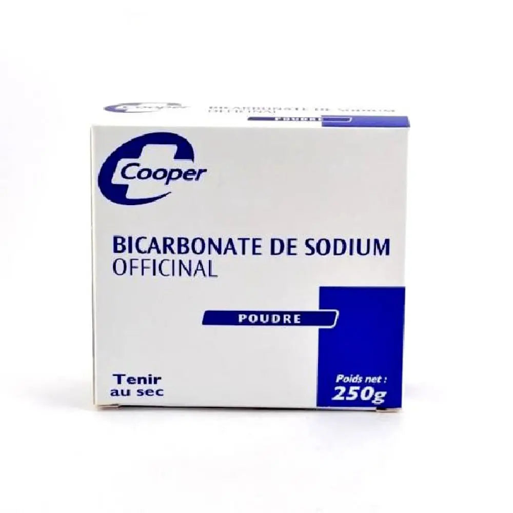 Bicarbonate de sodium officinal poudre 250 g - Cooper - My Podologie