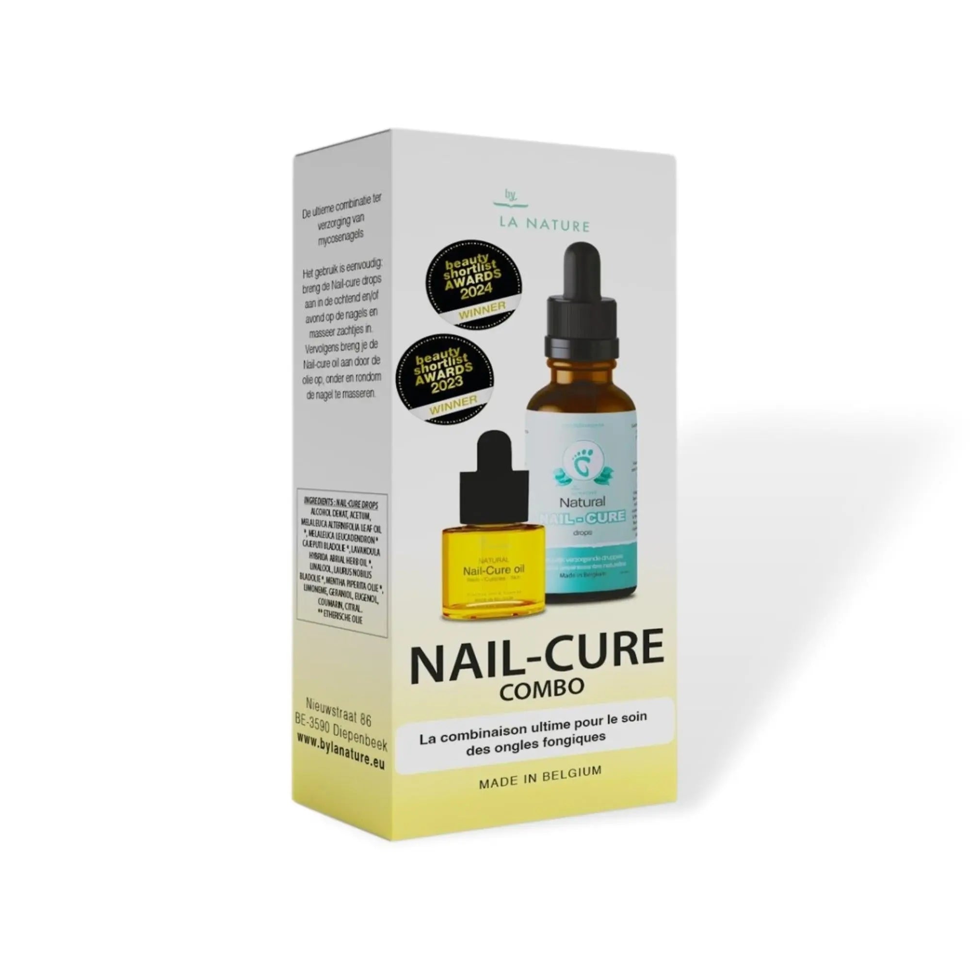 Combo Nail-Cure pour le soin des ongles mycosés 30ml + 4ml oil - By La Nature