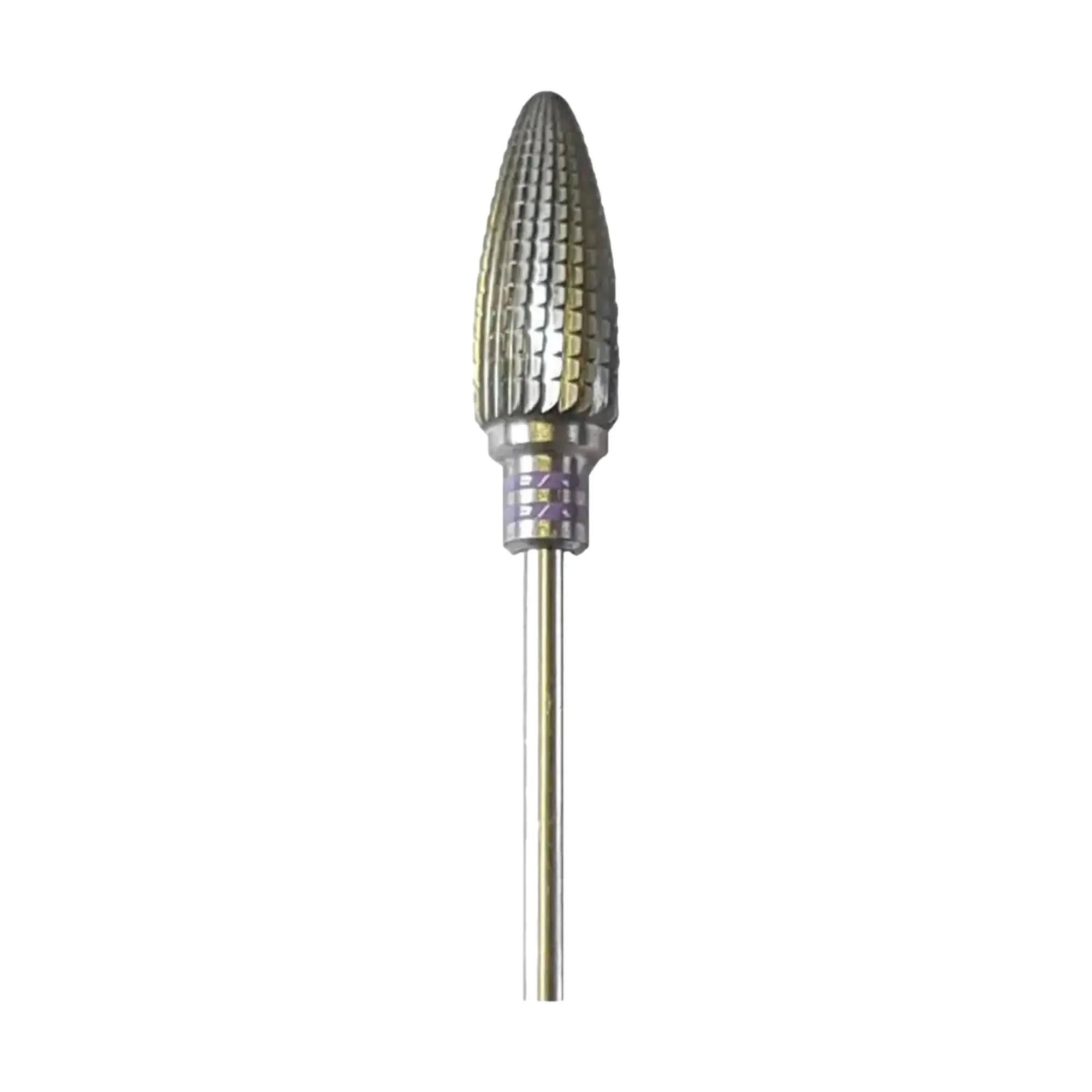 E7225 Tungsten Carbide Burr - Normal Nail Abrasion - Super Fine Helical Teeth - 6mm