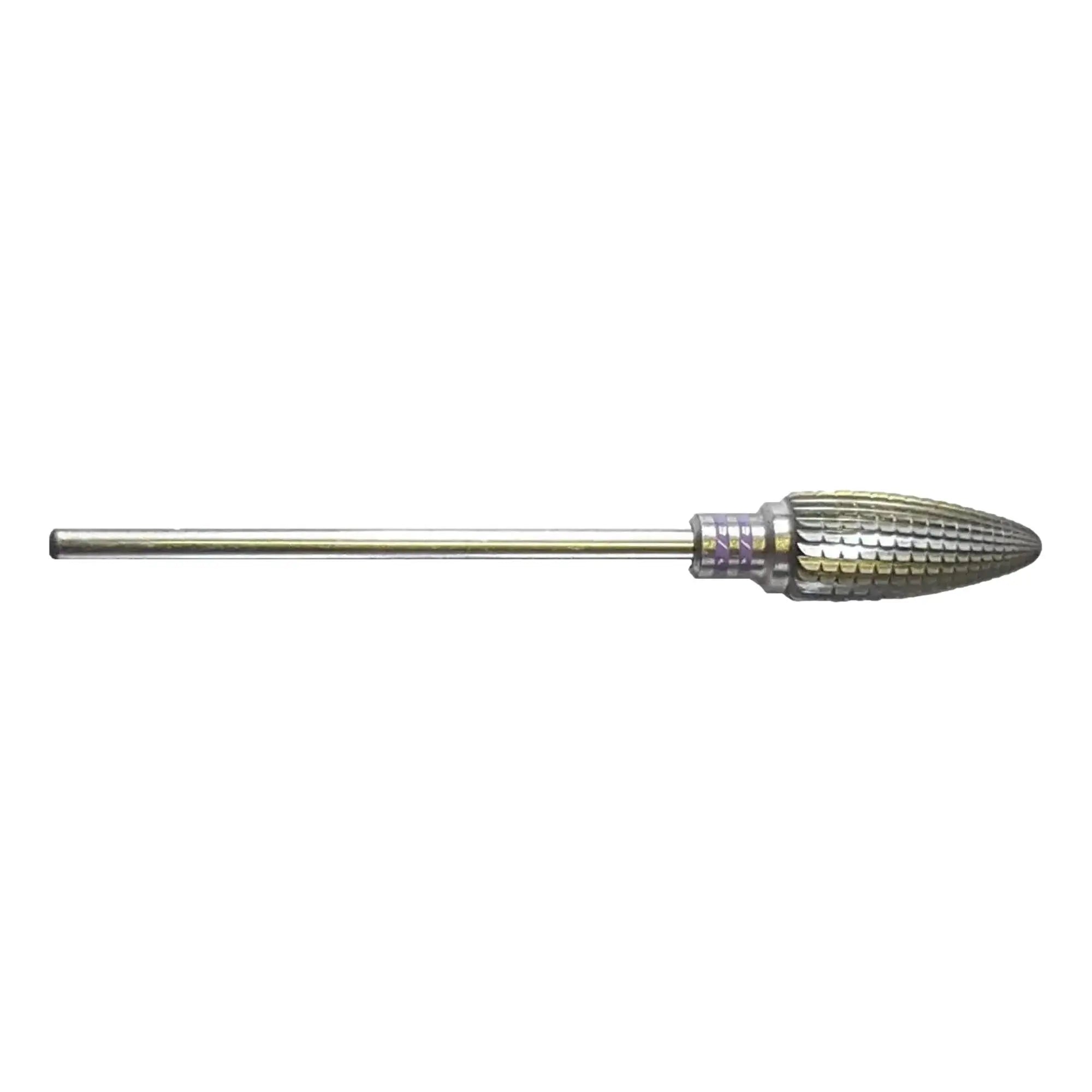 E7225 Tungsten Carbide Burr - Normal Nail Abrasion - Super Fine Helical Teeth - 6mm